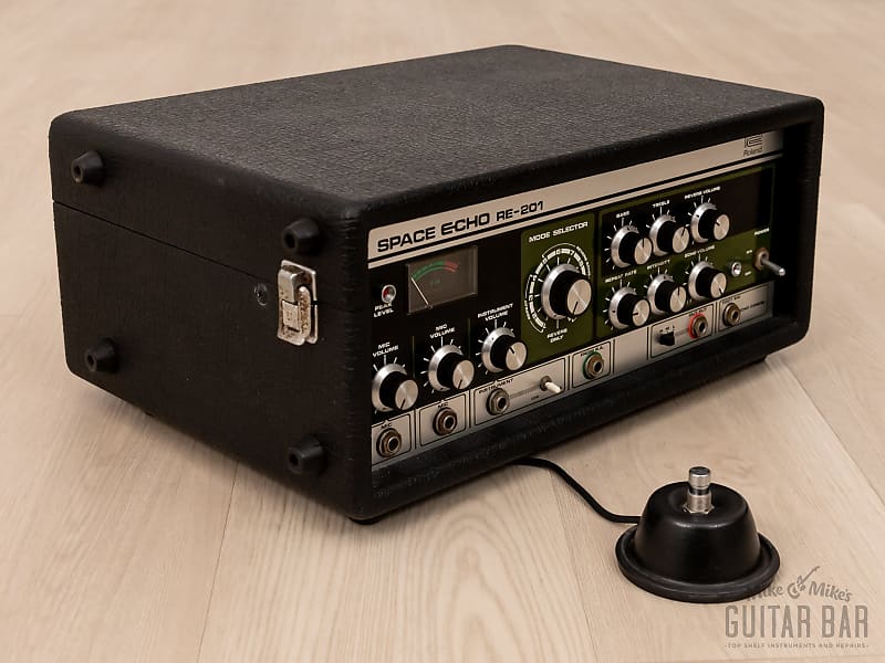 1970s Roland Space Echo RE-201 Vintage Analog Tape Delay, Clean & Serviced 120V w/ Ftsw image 1