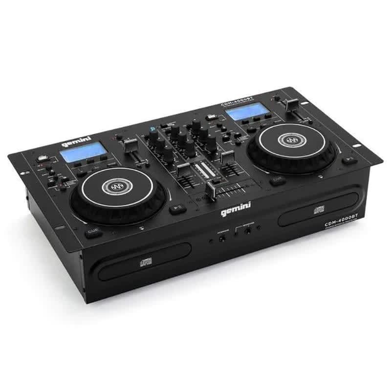 GEMINI CDM-4000BT All-in-One Bluetooth Media DJ Controller | Reverb