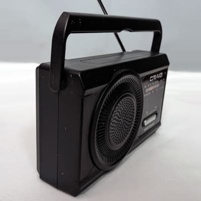Craig CR4181 Portable AM / FM Radio - Black | Reverb