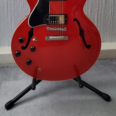 Gibson ES 335 Dot Plaintop Left Handed 2014 Cherry image 1