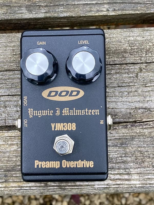 DOD YJM308 Yngwie J. Malmsteen Preamp Overdrive | Reverb UK