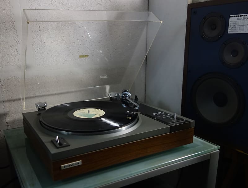 Pioneer PL-112D Belt Drive Stereo Turntable 1976' - bois - platine vinyle  révisée