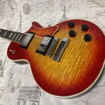 Heritage H-150 Deluxe Cherry Sunburst Kalamazoo R9 Bookmatched AAA Flame Top One of a Limited Run! image 11