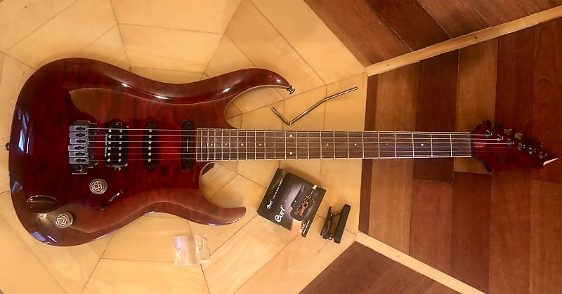 Cort Aero-Custom スルーネック