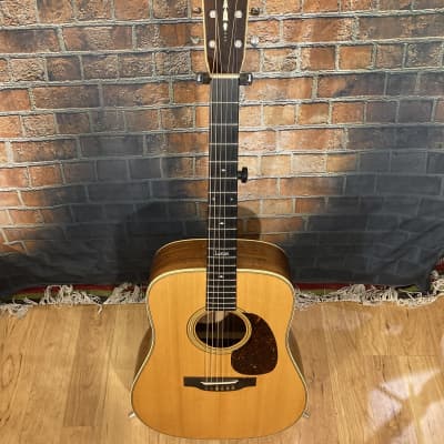 Randy Lucas Torch Brazilian Rosewood Dreadnought Acoustic Guitar image 5