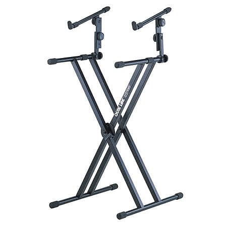 Quik-Lok Keyboard X Stand 2 Tier W/ Height And Tilt Ad