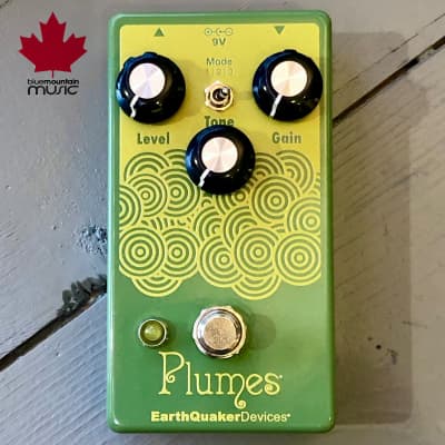 EarthQuaker Devices Plumes Small Signal Shredder Overdrive 