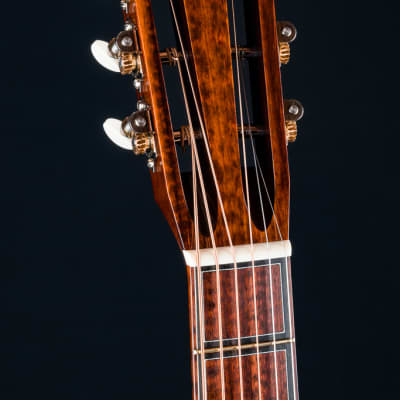 Santa Cruz H13 Custom African Blackwood and Fort Ross Chapel Redwood with Snakewood Inlays NEW image 12