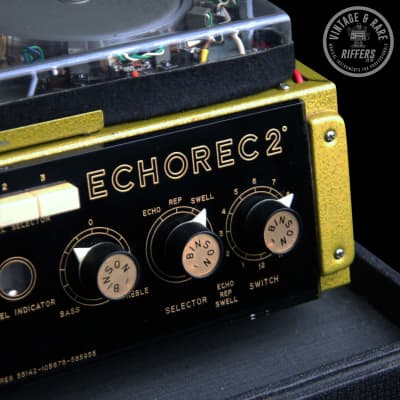 (Video) *Serviced* c.1966 Binson Echorec 2 Model T7E | Vintage Analog Echo Delay Decay Swell Repeat Reverb Unit | Gold Mod T7E Made in Italy image 7