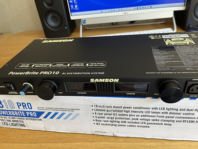 Samson Powerbrite Pro PB10 Rack Power Conditioner Reverb