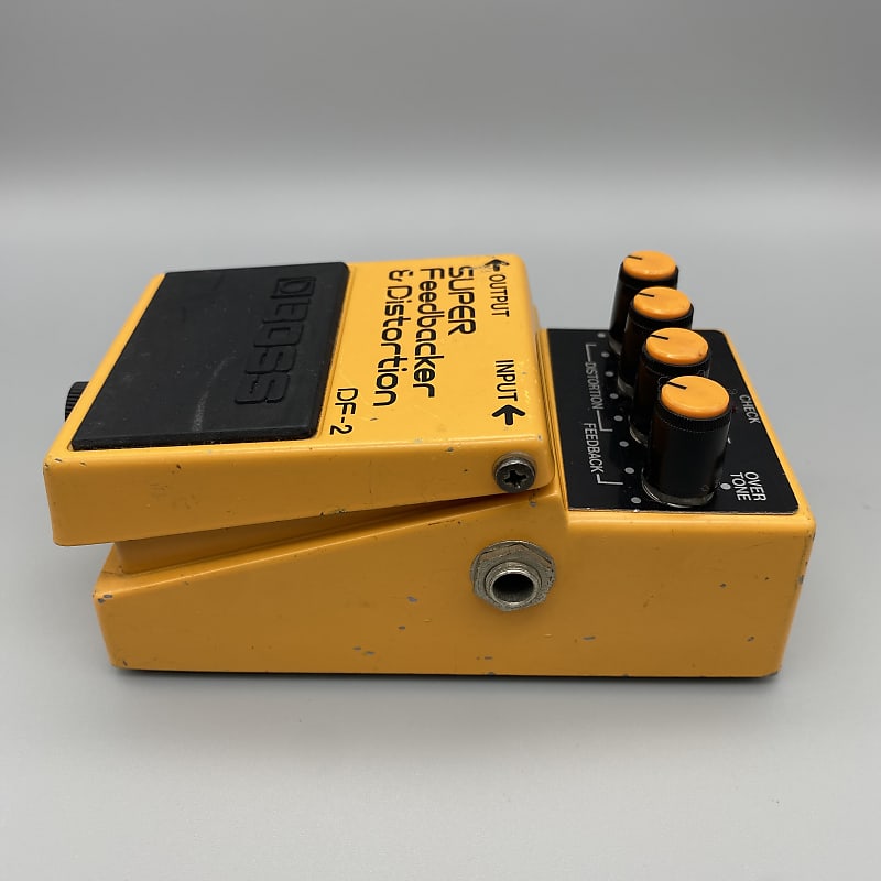 Boss DF-2 Super Distortion and Feedbacker 1984 - Orange | Reverb