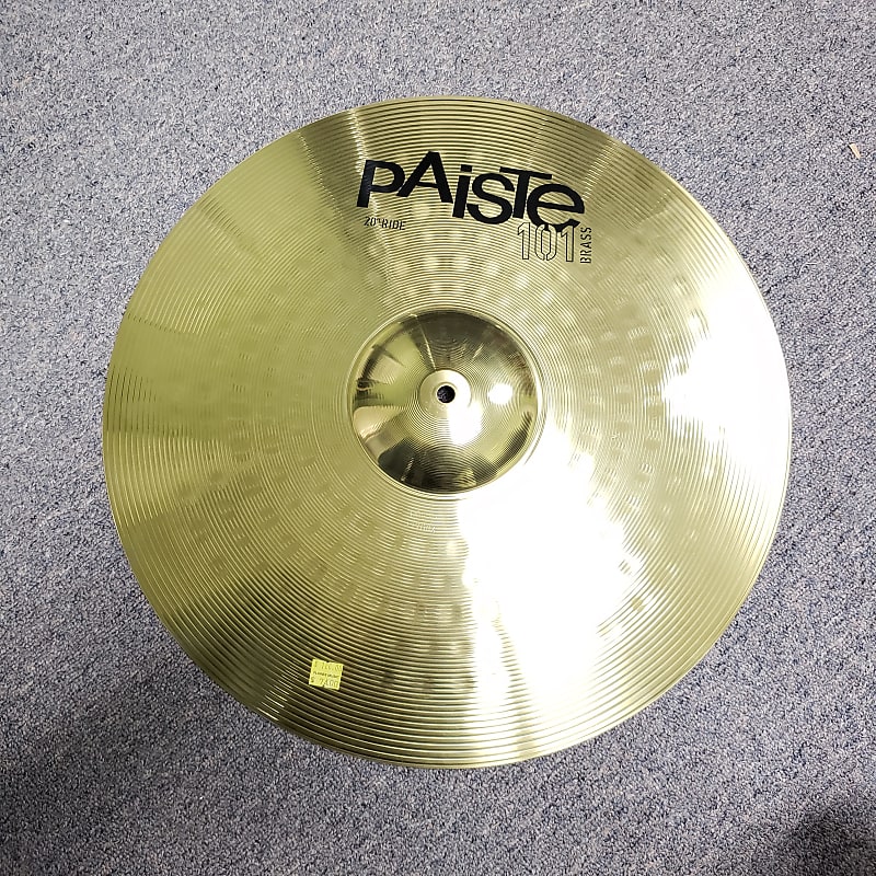 Paiste 101 Brass Universal 20" Ride Cymbal Brand New ! Reverb