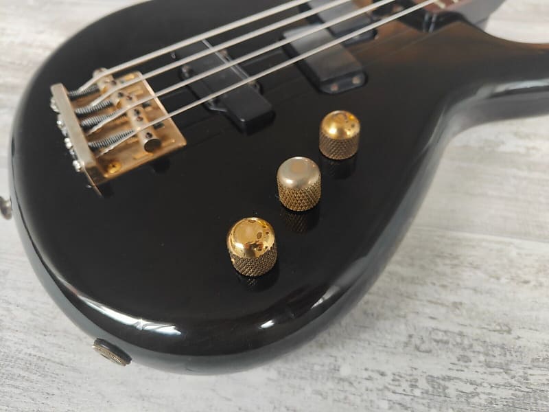 1990's Yamaha MB-III Motion B Short Scale Bass (Gloss Black) | Reverb