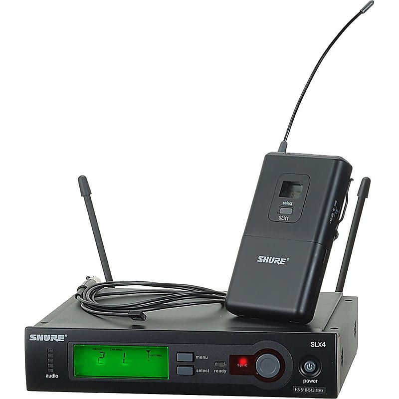 Shure SLX14/93G4 Wireless Microphone System with SLX1 Reverb