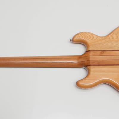 Kay Double Cut, Natural, Neck Through, ebony fingerboard 70's Vintage image 7