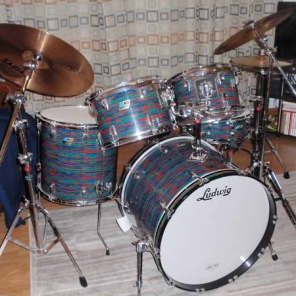 Ludwig Limited Edition 2000 Psychedelic Red - #24 (Comes with free cases) image 2