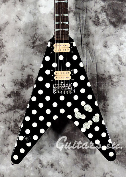 Karl Sandoval - Randy Rhoades Polka Dot V | Reverb