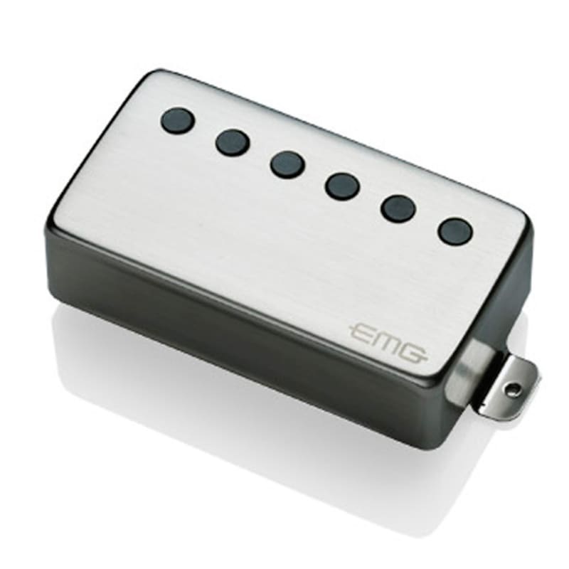 EMG 57/66 Set Active Pickups Brushed Black Chrome | Reverb Australia