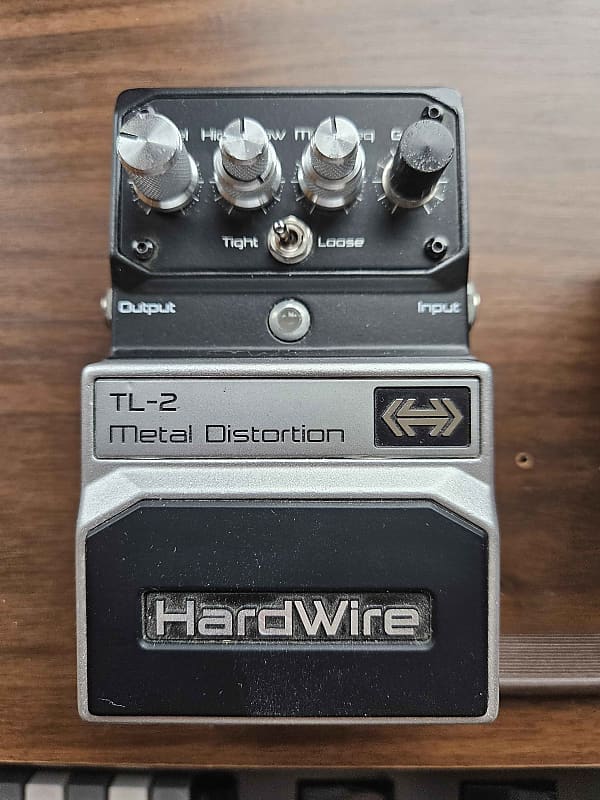 DigiTech Hardwire TL-2 Metal Distortion 2010s - Silver image 1