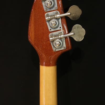Meazzi Bass Guitar 1970's Natural image 4