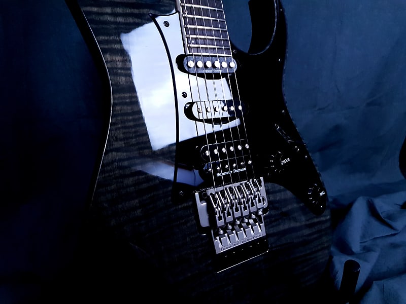 Ibanez RG760FM Deep Black, Japan, JPM neck ! | Reverb