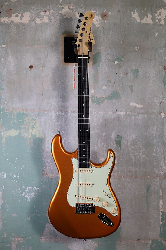 Mint Tagima TG-500 Electric Guitar - Metallic / Gold Yellow Finish image 1
