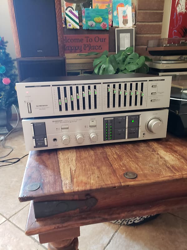 Pioneer SA-940 Stereo Integrated Amplifier, SG-540 Stereo Equalizer, 70W into 8Ω, 2 for 1 Deal! image 1
