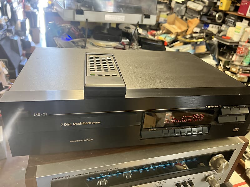 Vintage Nakamichi Japan MB-3s Music Bank 7-Disc Changer CD Player WORKS GREAT  			