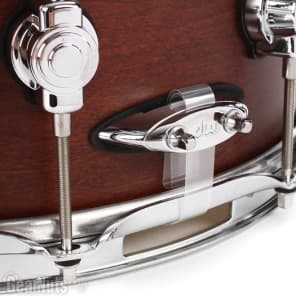 DW Performance Series Snare Drum - 6.5 x 14-inch - Tobacco Satin Oil image 6