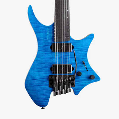 SKERVESEN Swan 7 FF Figured Popla Burl Deep Ocean (05/09