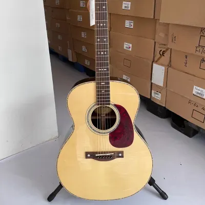 Farida R62 D62 Full Solid Acoustic Guitar with original hardcase image 1