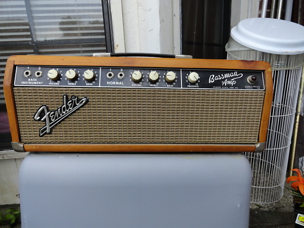 1964 Fender Bassman 1964 Creme Knob w/ Presence control | Reverb