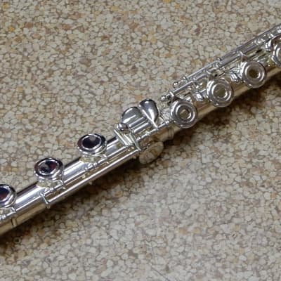 Amadeus AF520-BO Open Hole Flute with Offset G & Low B Key - Silver Plated - Free Shipping image 10