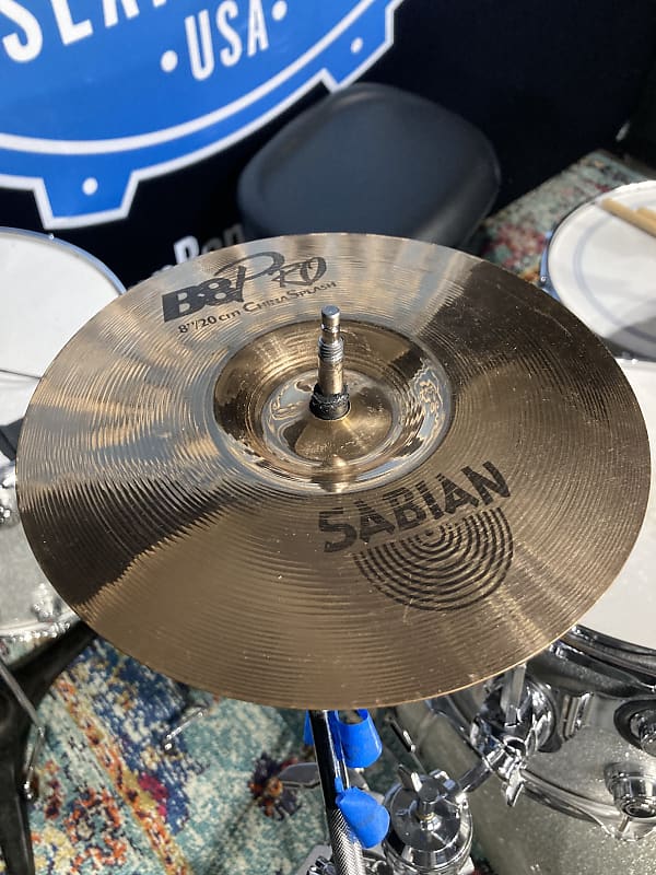 Russ McKinnon's, Sabian 8" B8-Pro China Splash 164g image 1