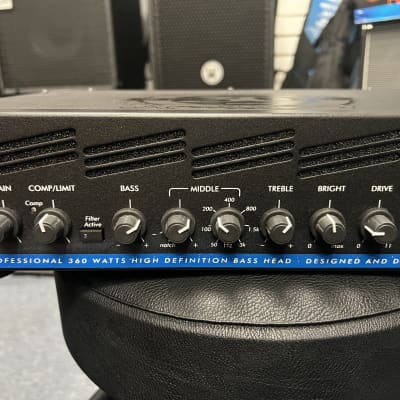 EBS HD360 30th Anniversary Edition Solid State Bass Amplifier Head - Black. Excellent condition! image 3