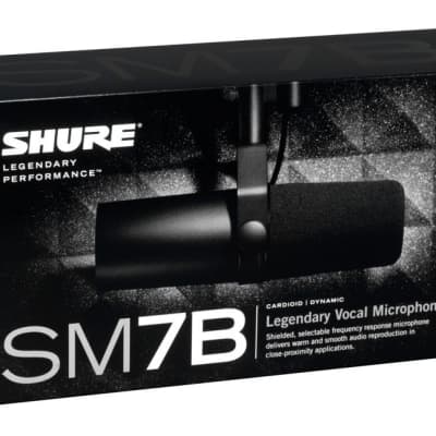Shure SM7B Cardioid Dynamic Microphone