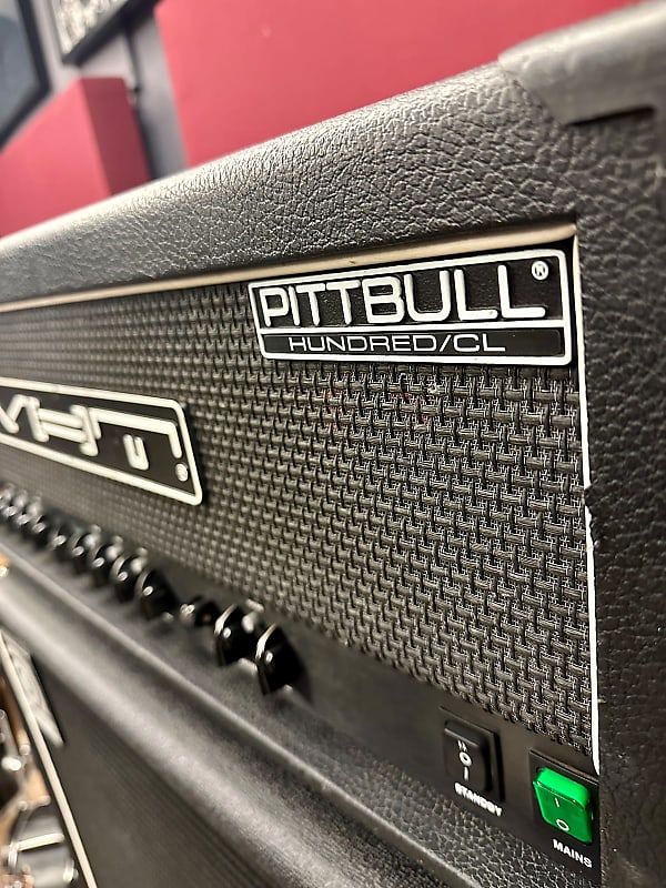 VHT Fryette Pittbull CL100 Black Tube Head guitar amplifier CL 100 UL Black