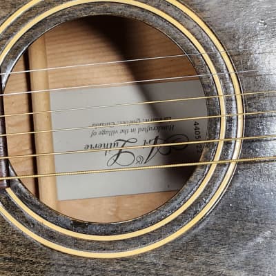 Art & Lutherie Prototype 1994 - Wild cherry acoustic guitar from Canada image 7