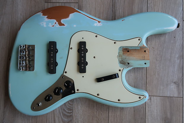 Relic jazz bass clearance body