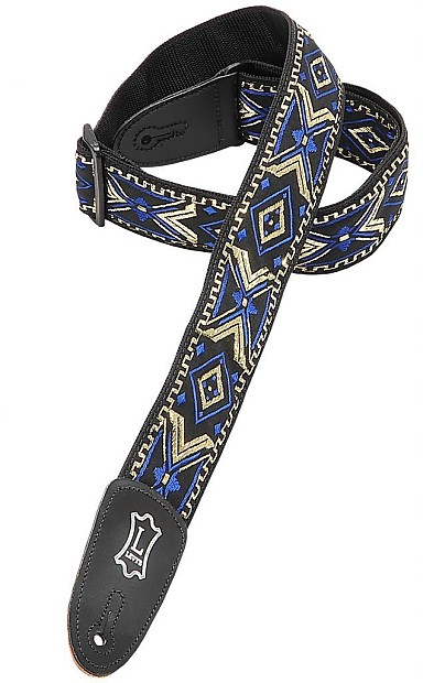 Levy's Leathers 2 Jacquard Weave Hootenanny Guitar Strap,  M8HT-18 image 1