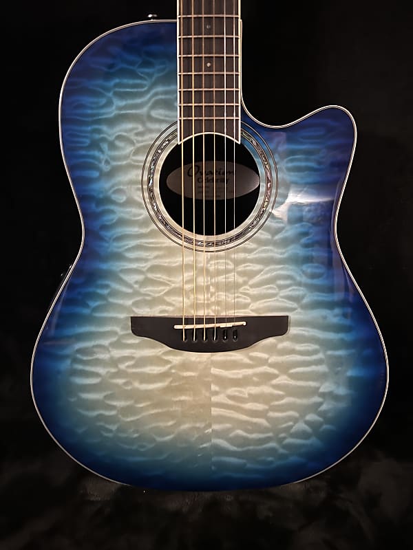 Ovation CS28P-RG Celebrity Std Exotic Super Shallow 6-String