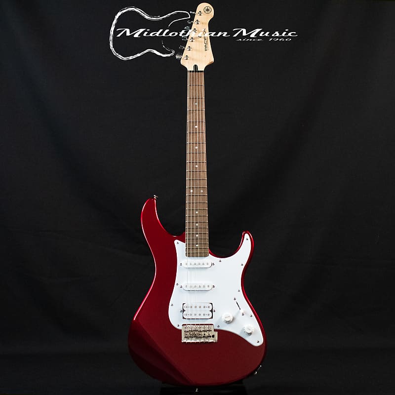 Yamaha PAC012 Pacifica Electric Guitar - Metallic Red Gloss Finish image 1