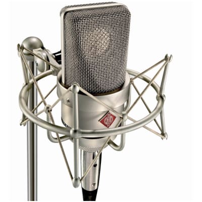 Neumann TLM 103 Anniversary Microphone with Shockmount and Case, Nickel image 1