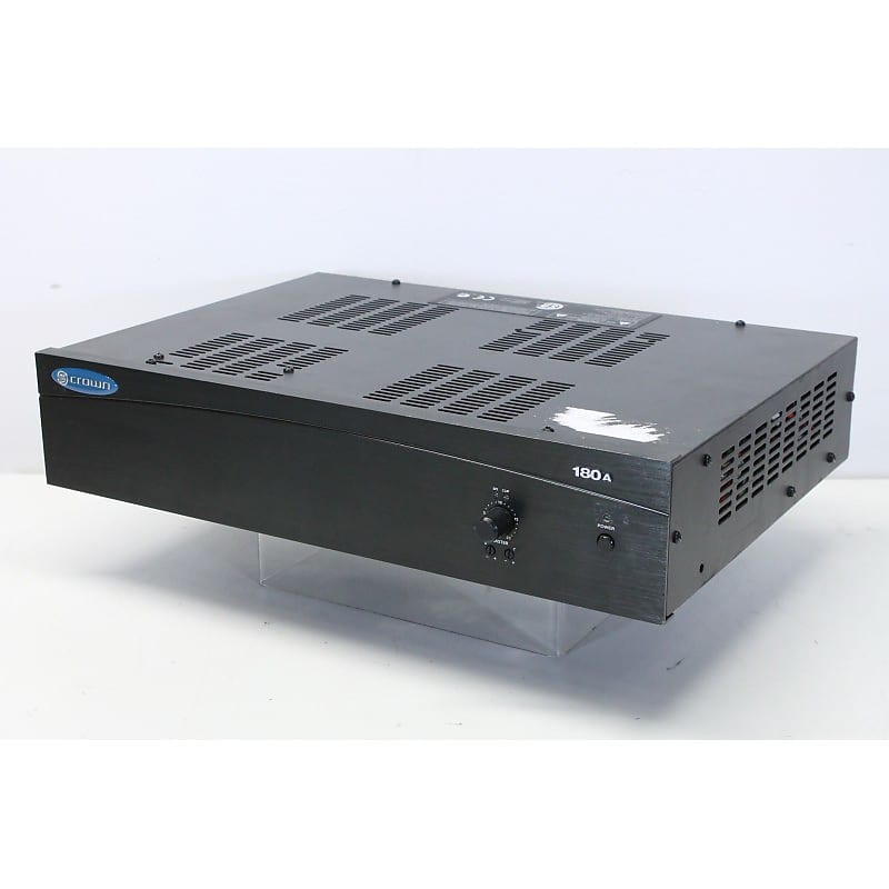 Crown 180A - 80W Power Amplifier - For Parts! image 1