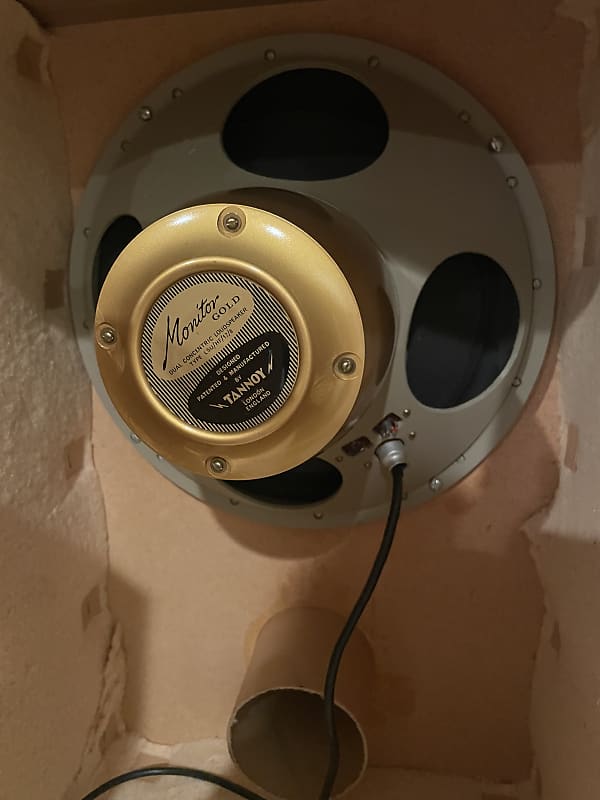 Tannoy Monitor Gold LSU/HF/12/8 1966 Dual Concentric Tannoy Monitor Gold LSU/HF/12/8 1966 Dual Concentric