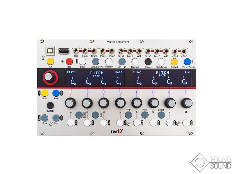 Immagine Five12 Vector Sequencer - Silver - 1