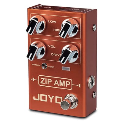 JOYO R-04 ZIP AMP Overdrive Electric Guitar Effect Pedal Strong Compression Gain Distortion image 3