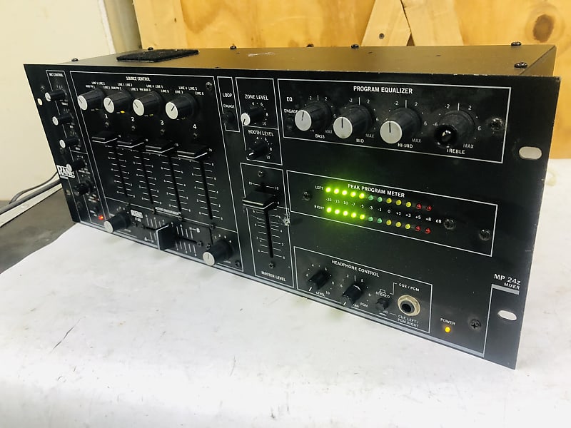 Rane MP24z Professional DJ Club Mixer MP24 Tested & Working Reverb