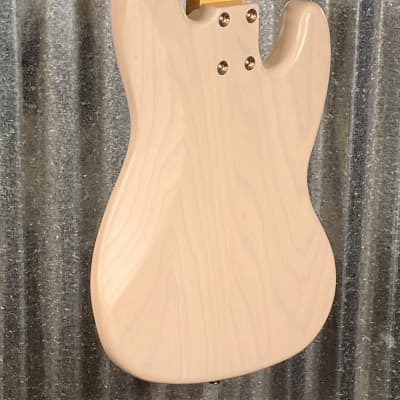 G&L USA 2017 Custom JB 4 String Jazz Bass Blonde Frost Left Hand & Case #4175 Used image 10
