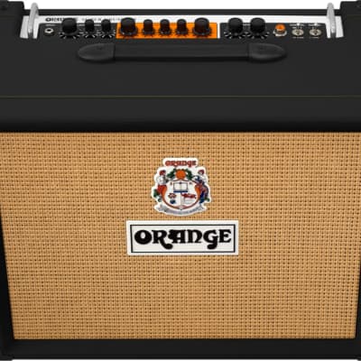 Orange Super Crush 100C 100w 1x12 Solid State Guitar Combo Amp, Black image 2